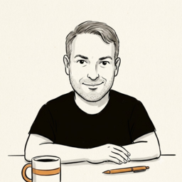 Hand-drawn portrait of Jordan H. Ferenz